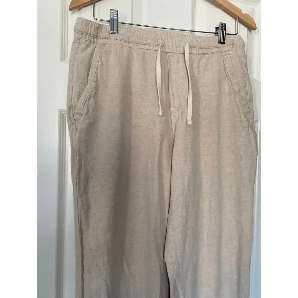 Zara Linen pants Size medium